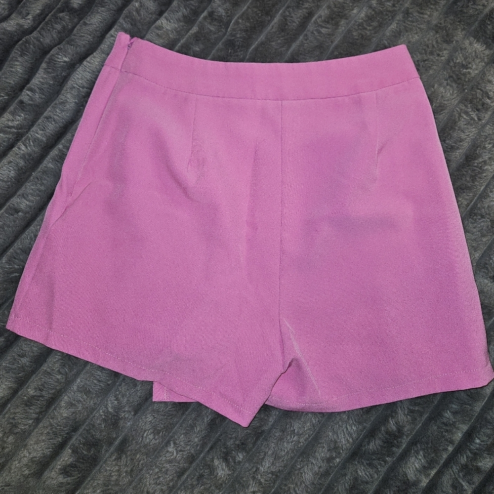 Sincerely Jules Bubblegum Pink Women's Skort - Picture 2 of 3